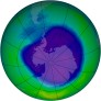 Antarctic Ozone 2008-09-21